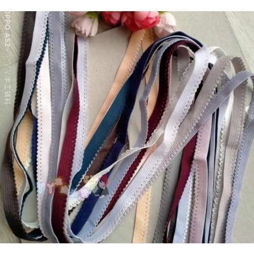 1 Meter Width 19.5cm Light Pink Elastic Lace Trim For Underwear Lingerie Clothes Sewing Material DIY Apparel Dress Stretch Lace