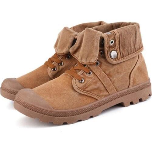 2020 Fashion Martin shoes Spring Autumn Men Sneakers Lace Up Breathable Mens Shoes High Top Fashion Canvas Casual Shoes 45