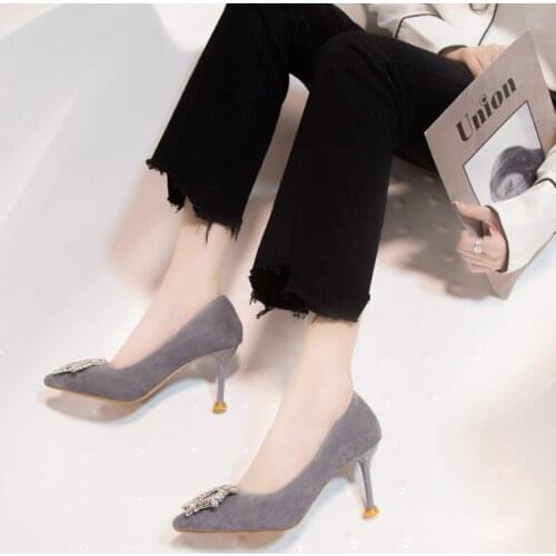 2020 New Sexy High Heels Women Pumps Shoes Spring Women Heel Shoes Woman Shoes High Heels Thin Heels Wedding Shoes W32-48