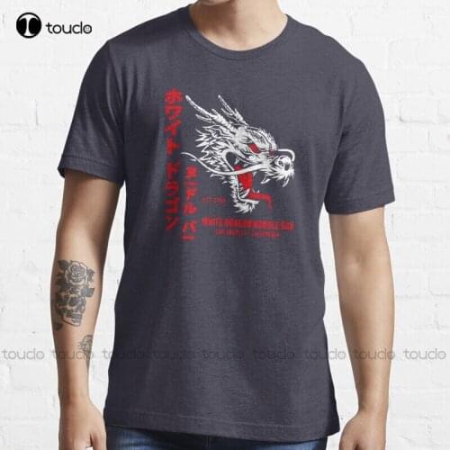 New White Dragon Noodle Bar (Aged Look) Classic Movies Cult Movie T-Shirt Cotton Tee Shirt mens novelty t-shirts Unisex