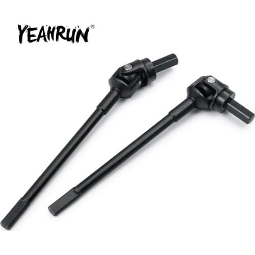 YEAHRUN Hardened Steel Front Universal Drive Shaft CVD For SCX10-AXI03004 Axial Capra UTB