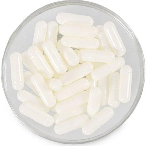 White 0# Empty Capsules 2000pcs!White Colored Vacant Capsules,Hard Gelatin Empty Capsules(Tattoo accessories