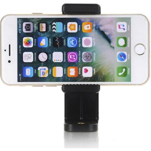 Phone Tripod Mount Adapter Rotatable Bracket Cell holder Vertical Tripod For iPhone Samsung Huawei Android Mobile Vlog Stand