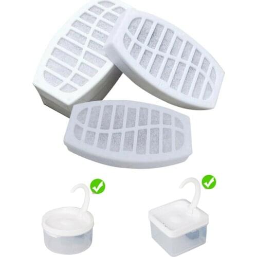 Replacement filters for Pet Cat Water Fountain Activated Carbon Filter for Cat Water Drinking Fountain Pet Water Dispenser