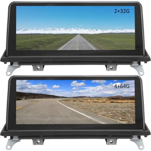 10.25in Car GPS Navigation Full Touch Screen Bluetooth Stereo Radio for Android Fit for BMW X5 X6 2009-2013