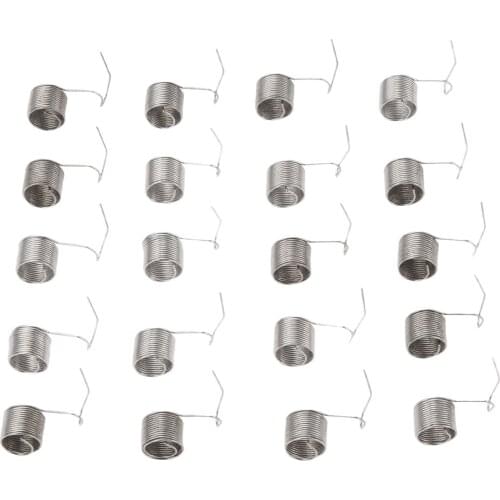 20Pcs Sewing Tools Accessory Industrial Sewing Machines Thread Tension Check Springs For Single Needle Sewing Machine 10.5*8.5mm