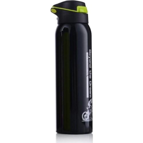 500 ml New Stainless Steel Small Bouncing Cover Insulation Cup Mountain Bike Riding Sports Warm Cold Insulation Bottle