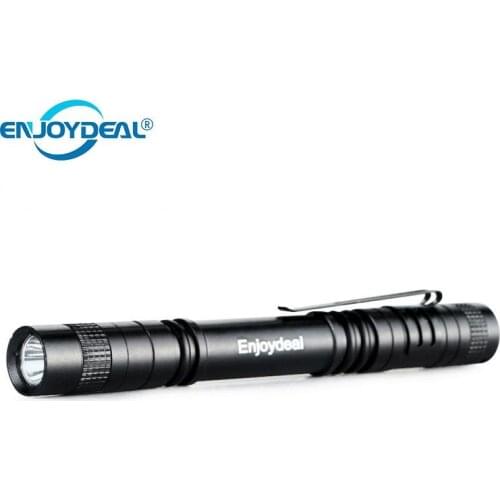 XP-2 LED 1000 Lumen Ultra Bright Inspection Lamp Clip Mini Portable Pocket Flashlight Torch Penlight for Outdoor Camping