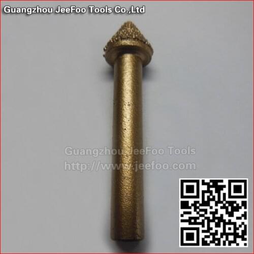 A10-Angle 20 6*10*7mm Taper Marber Stone Engraving Tools for 3D Deep Relief, CNC engraving tools /CNC End Mill