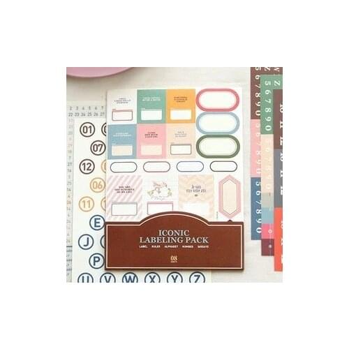 JinEQ Stickers For Diaries