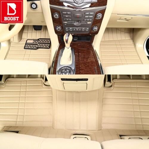 Boost Car Floor Mats For Toyota Camry Crown Corolla Fielder Waterproof Add Silk Coil Automobile Auto Foot Pads