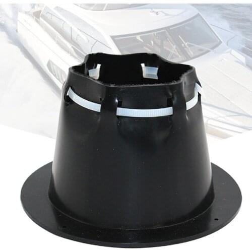 Boat Marine 4.5" Motor Well Boot Adjust to Fit Cables & Hoses Keep Water Out