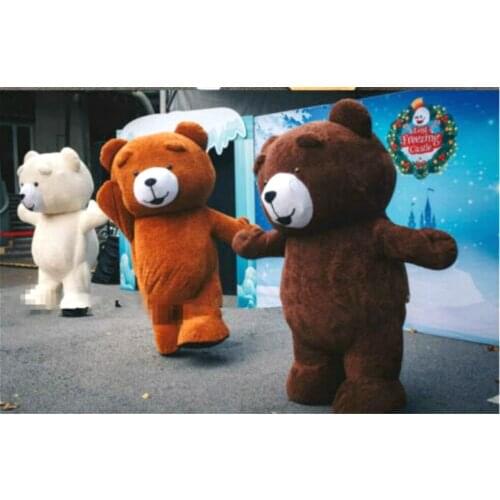 Halloween Teddy Bear Inflatable Mascot Costume Cosplay Party Clothing Adults Birthday Party Outdoor Outfit Fancy Dress