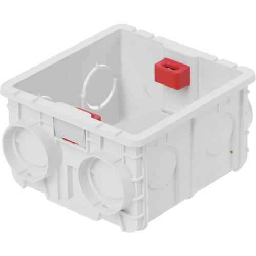 New 86-Type PVC Junction Box Wall Mount Cassette For Switch Socket Base