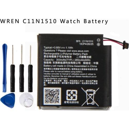 Original C11N1510 Watch Battery For 300mAh