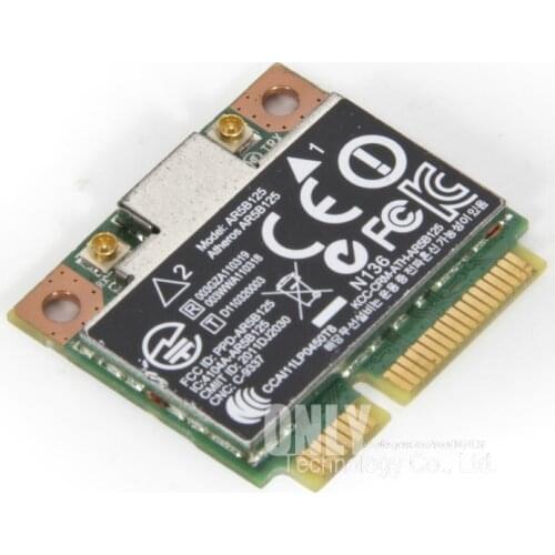 Atheros AR5B125 802.11 a/b/g/n 150Mbps Wireless Network Express adapter for HP 670036-001 WiFi WLAN Half Mini PCI-E Card