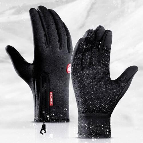 Unisex Touchscreen Winter Thermal Warm Cycling Bicycle Bike Ski Outdoor Camping Hiking Sports Full Finger Gloves
