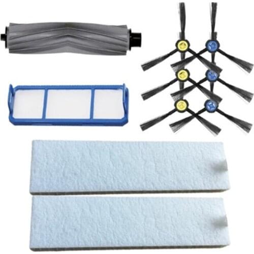 HEPA Filters Roller Main Brush Cover Side Brush Mop Cloth Rags for Ilife L100 A10 A10s Robotic Vacuum Cleaner Parts Accessories