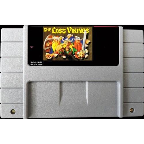 16Bit Games ** The Lost Vikings ( USA Version!! )