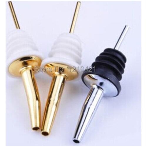 4pcs/lot Stainless steel wine mouth metal wine mouth head bartender necessary bottle stopper Fancy bartender wine head