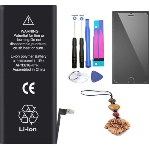 ISUN Mobile Phone Battery For iPhone 6 Plus Battery 2915mAh Capacity Replacement Phone Batteries +Free Tempered Screen +Tools