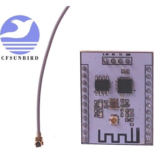 1 pcs x ESP - 201 NEW ANTENNA Better Signal ESP8266 remote WiFi Serial Transceiver Module with IPX antenna ESP-201