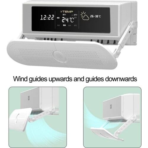 New Air Conditioner Wind Deflector Retractable Air Conditioning Baffle Household Confinement Anti-direct Blowing Windshield