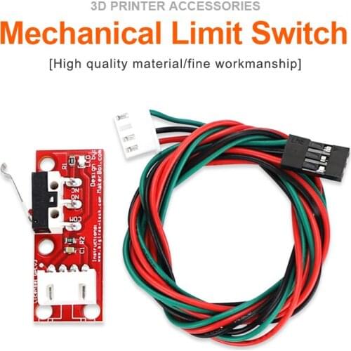 3D Printer Part High Quality Mechanical Endstop With Wheel Without Wheel Limit Switches For Reprap RAMPS 1.4