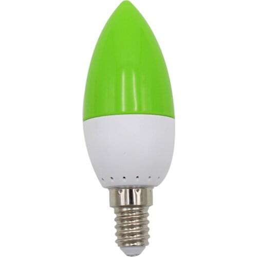 E14 LED color candle tip bulb, color candle light