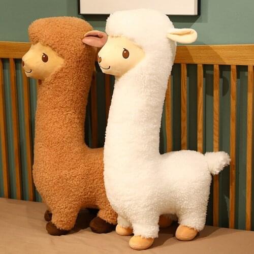 Zqswkl 30/40/50/80cm cute soft anime plush alpaca doll pillow valentine christmas birthday gift kids stuffed animals toys