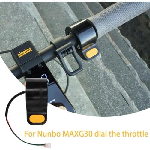 Thumbwheel Assembly Throttle For Ninebot MAX G30 KickScooter Electric Scooter Finger Transfer Speed Up Parts G30 Accessories