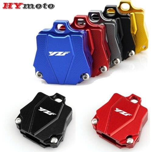 Hot Deals Motorcycle CNC Accessories Key Cover Cap Creative Products Keys Case Shell For Yamaha YZFR6 YZFR3 YZFR1 YZF R6 R3 R1