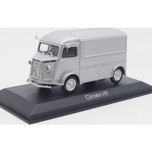 Diecast 1/43 Citroen Alloy Car Model Vintage Box Transport Small Truck Collection Souvenir Ornaments Display Vehicle Toys Gift