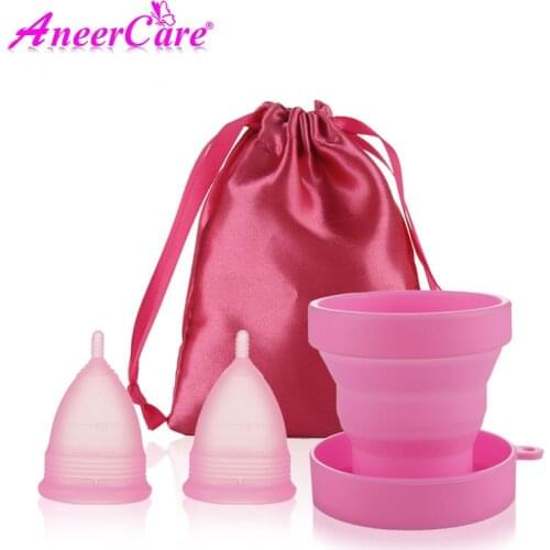 Medical Grade Silicone Material Copa Menstrual Menstrual Cup Menstrual Collector A Cup Certified Menstrual Cups Vagina Care