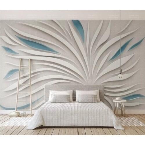 Custom Any Size 3D Mural Wallpaper 3d Abstract Petals Glass Cloth Mosaic Mural Living Room Sofa TV Background 8D Wall paper Roll
