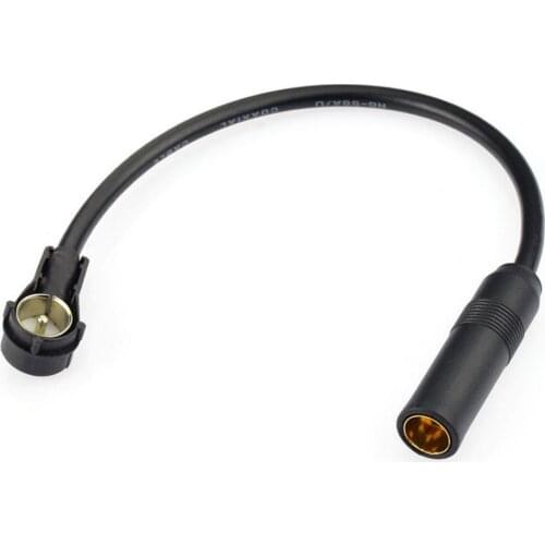 DIN To ISO Easy To Use Durable Replacement Convert Cable Antenna Adapter Radio Aerial Car Accessories Extension