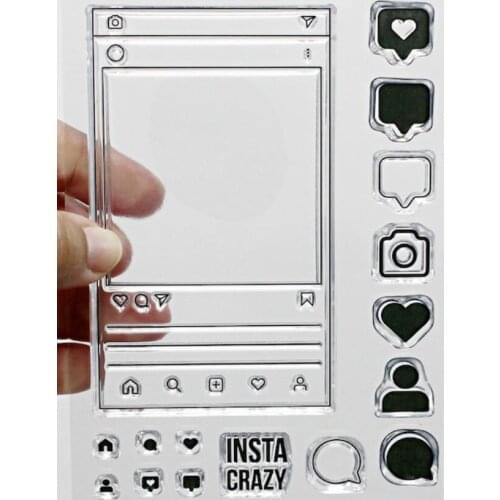 German Transparent Clear Silicone Stamp/Seal for DIY scrapbook/photo album Decorative clear stamp sheets A367