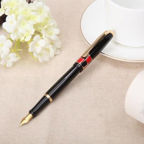 Picasso 923 Creative BRAQUE Fountain Pen Iridium Fine Nib Lucky Black For Office Home School Writing Pens