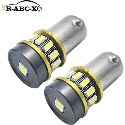 RUIANDSION 2Pcs BA9S T4W 300Lm 10V-30V 12V 24V Car Dome Light Reading Led Bulb Door Light Auto Side Lamp 3030SMD 3014SMD Chipset