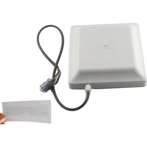 KINJOIN 860~960mhz UHF RFID Reader With RS232, Wiegand 26/34 Interface 3-5Meters for Parking Control