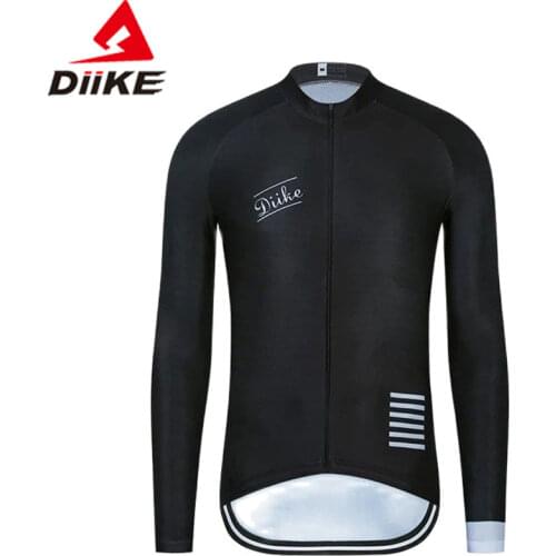 DIIKE Autumn Full Sleeves Cycling Jersey Wear Maillot Ropa Ciclismo Men Bicycle Shirts Quick-dry Bike Jersey Sports Long Cycling