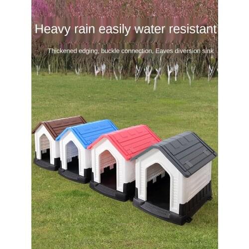 Very Large dogs dog kennel Waterproof outdoor Activity removable Prevent bask in dog houses for large dogs pet tent house