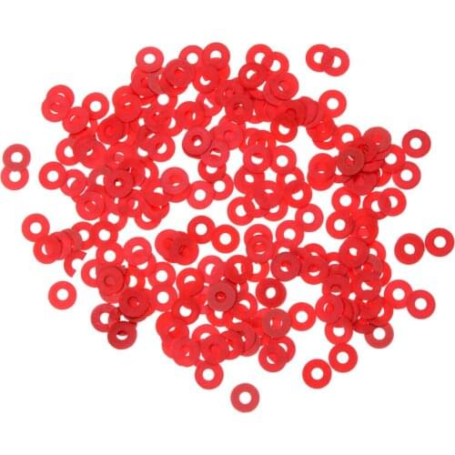 100 Pcs 3mm Insulating Fiber Washers Tool DIY Practical Red Motherboard Screw good quality hot selling new arrival