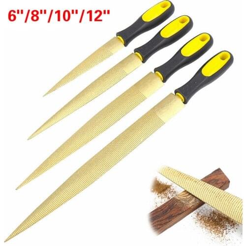 4''/6''/8''/10'' Wood Rasp File Set Wood Carving Files Steel File For DIY Craft Gadget Carpenter Woodworking Tools Redwood file