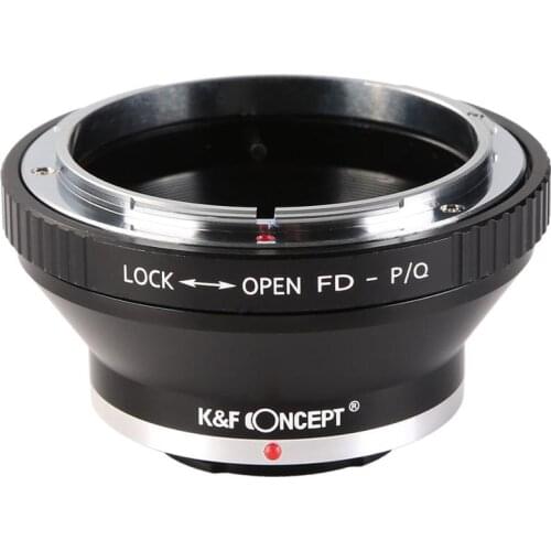 K&F Concept Lens Mount Adapter for Canon FD Mount Lens Compatible with Q PQ Q-S1 Q10 Q7