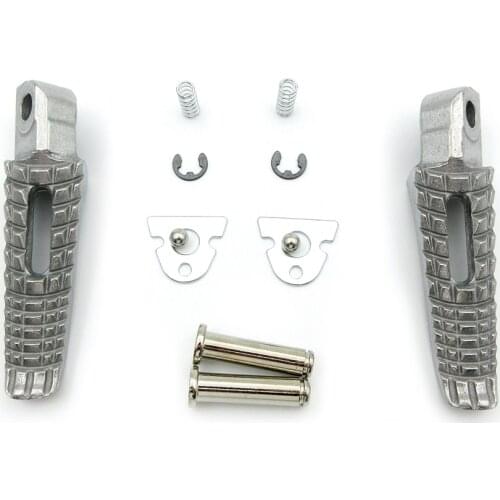 Aluminum Rear Passenger Footrests Foot Pegs For Suzuki GSXR600 GSXR750 GSXR 600 750 06-18 17 16 15 14 13 12 GSXR1000 1000 B-KING