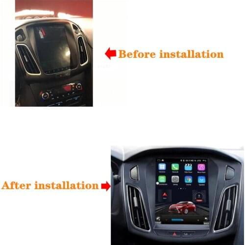 Car radio tape recorder head unit multimedia player for Ford Focus 2012-2017 GPS Navigation Car Multimedia Video Radio Player