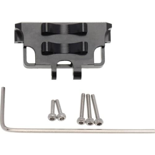 Aluminum Alloy Steering Gear Fixed Mount for 1/24 Axial SCX24 90081 RC Model Car Upgrade Parts