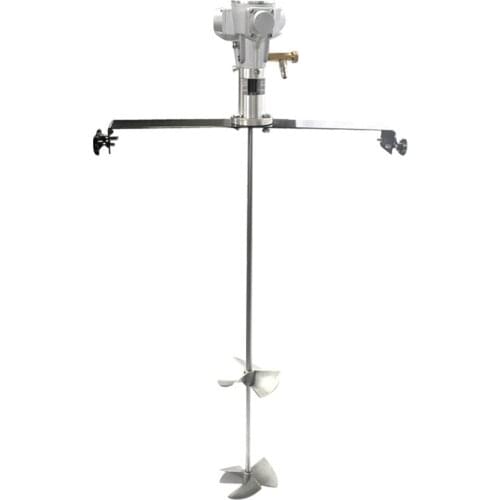 Stainless steel 50 gal pneumatic mixer Glue ink High horsepower Explosion-proof