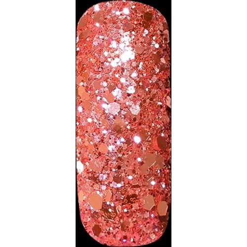 Wholesale Hexagon Sequins Mix Size Nail Glitter Powder Christmas Craft Art Decoration Manicure PaillettesUV Dust Flash Powder